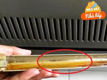 Đừng vứt dầu thải trong máy hút mùi đi mà phí, chỉ một giọt có thể giải quyết nhiều rắc rối trong nhà