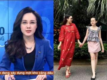 BTV nổi tiếng “Thời sự 19h” có con gái dậy thì đẹp như Hoa hậu, đứa trẻ được đặt tên ai nghe cũng ấn tượng