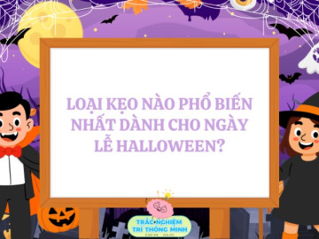 10 câu đố vui ngày Lễ Halloween, bé làm đúng được bao nhiêu câu?