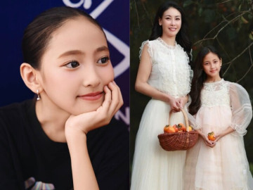 Con gái duy nhất hưởng gen Hoa hậu của Hà Kiều Anh: dậy thì vóc dáng như thiếu nữ, mặt thanh tú, mũi cao, cằm V-line