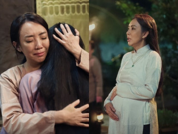 Thu Trang “tát thẳng tay” đàn em, ôm bụng bầu gục giữa nhà vì gặp cú sốc lớn