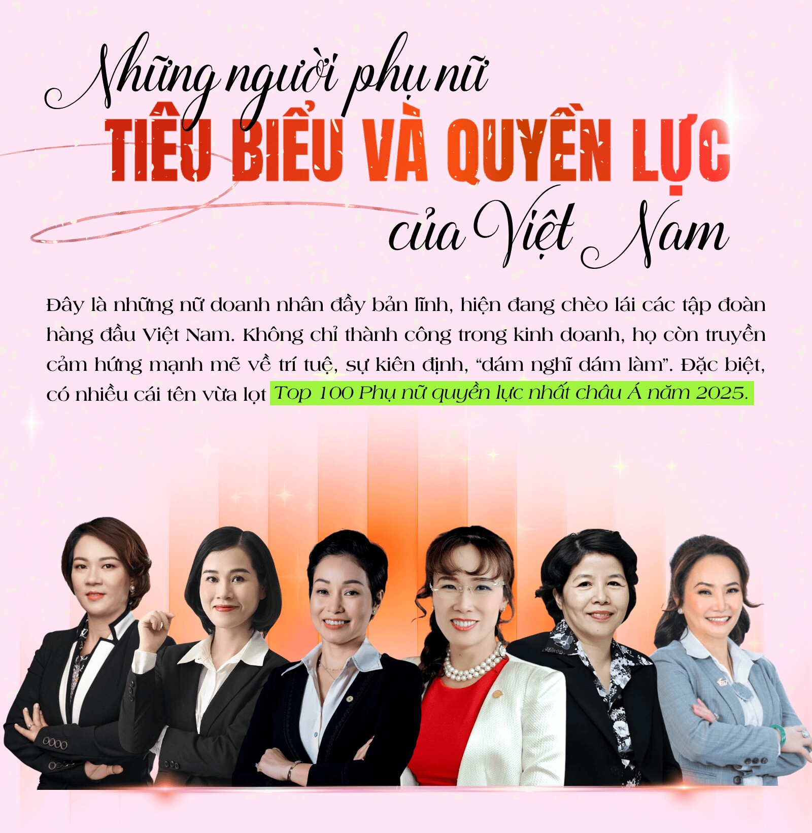 Những người phụ nữ tiêu biểu và quyền lực tại Việt Nam - 1