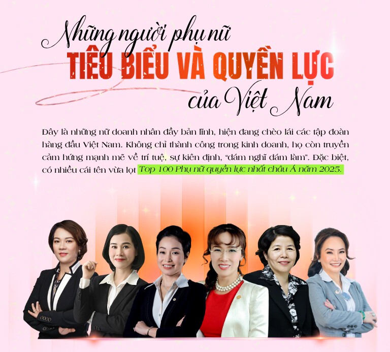 Những người phụ nữ tiêu biểu và quyền lực tại Việt Nam - 2