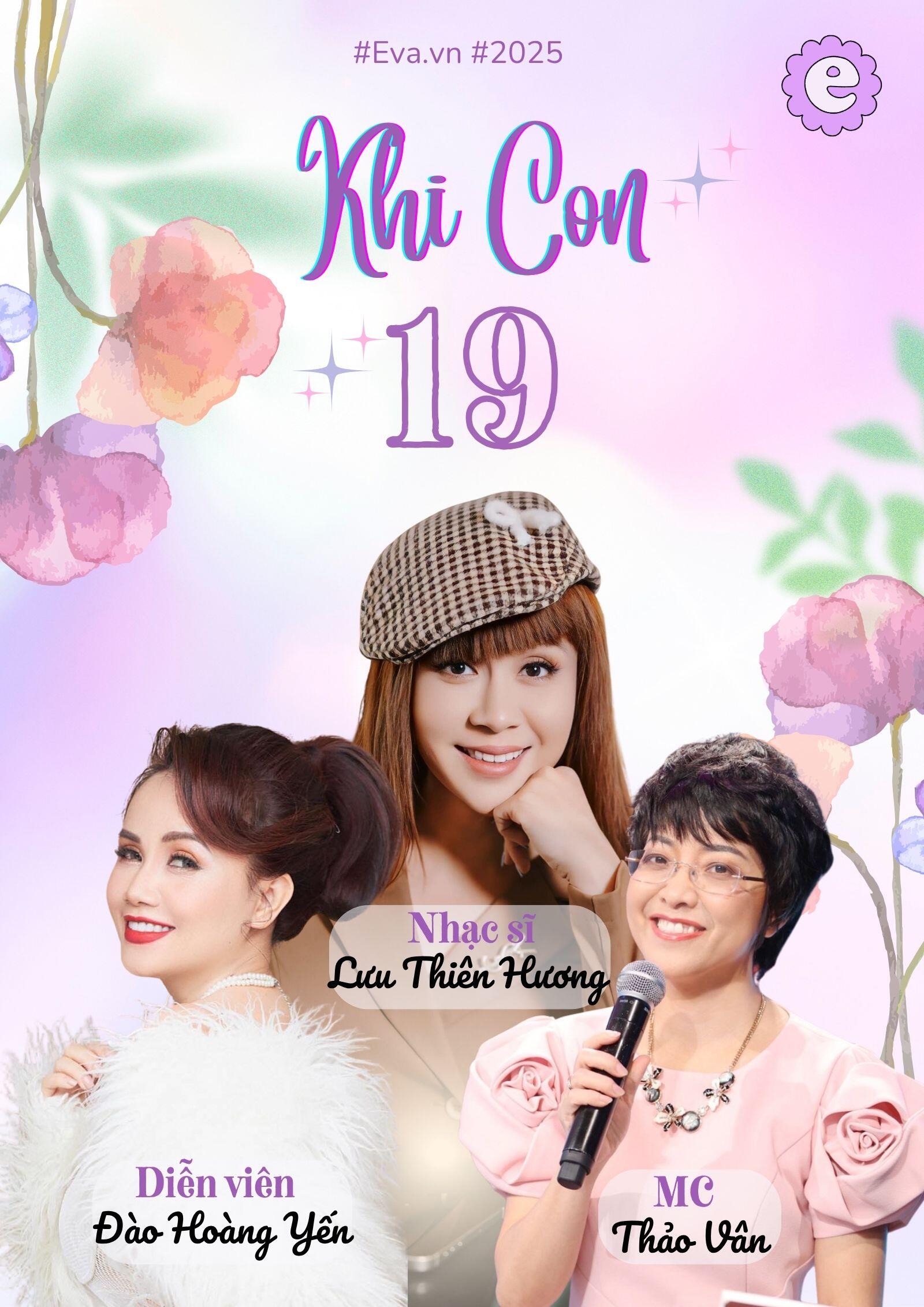 9 MẸ 10 Ý: Lưu Thiên Hương, MC Thảo Vân, Đào Hoàng Yến tiết lộ loạt chuyện khóc dở mếu dở “Khi con 19” - 1