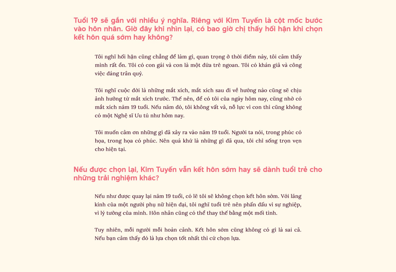 NSƯT Kim Tuyến kết hôn năm 19 tuổi rồi làm mẹ đơn thân, nay con gái nói: amp;#34;Sao mẹ không lấy chồng điamp;#34; - 19