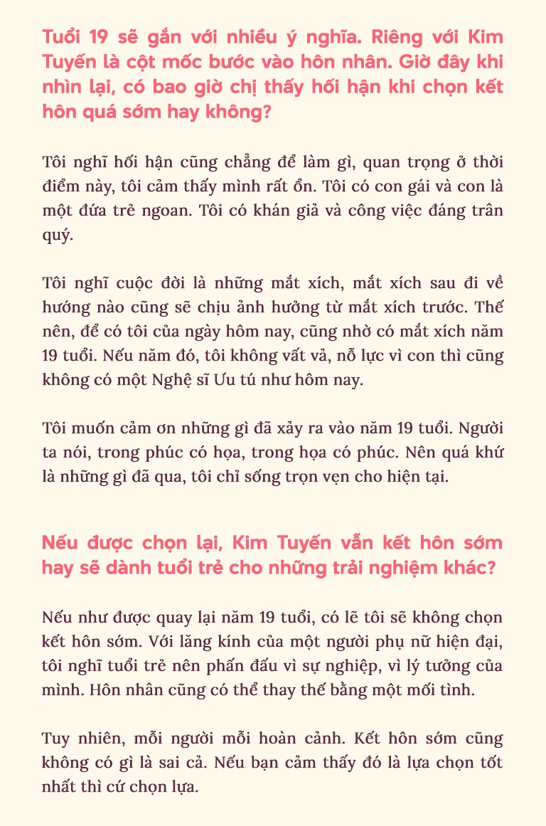 NSƯT Kim Tuyến kết hôn năm 19 tuổi rồi làm mẹ đơn thân, nay con gái nói: amp;#34;Sao mẹ không lấy chồng điamp;#34; - 20