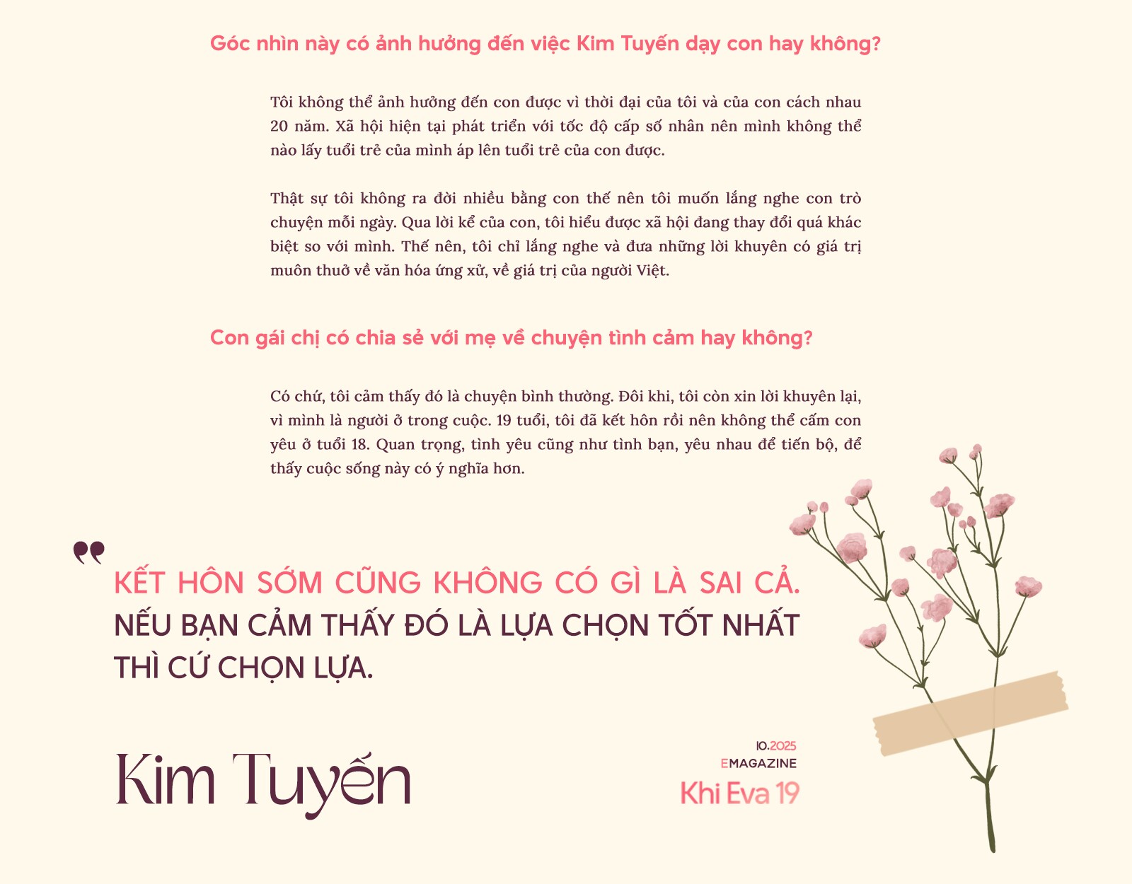 NSƯT Kim Tuyến kết hôn năm 19 tuổi rồi làm mẹ đơn thân, nay con gái nói: amp;#34;Sao mẹ không lấy chồng điamp;#34; - 23