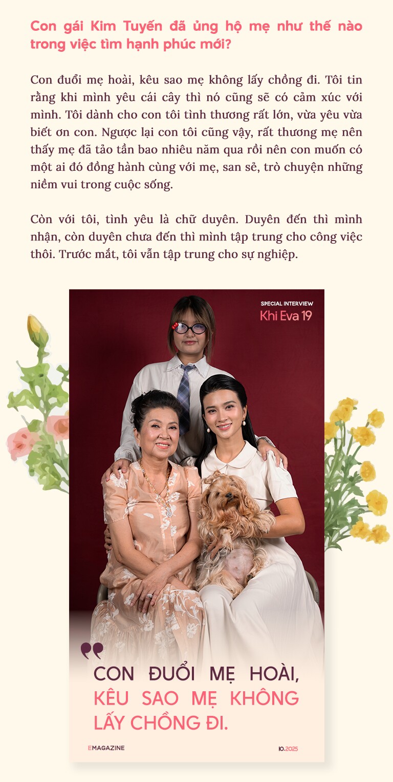 NSƯT Kim Tuyến kết hôn năm 19 tuổi rồi làm mẹ đơn thân, nay con gái nói: amp;#34;Sao mẹ không lấy chồng điamp;#34; - 26