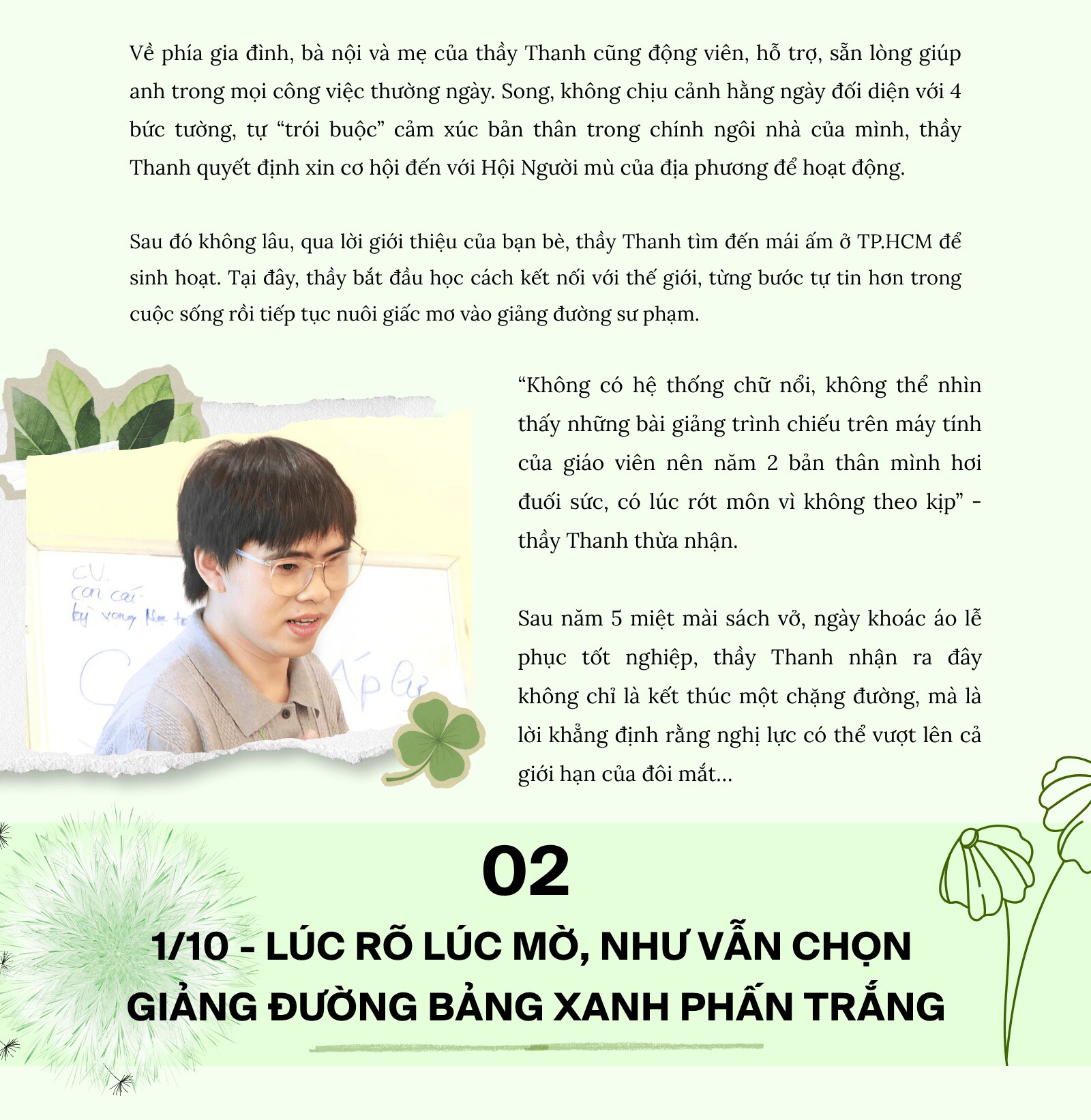 Sự sống đâm chồi từ những tổn thương, khi “người soi đường” kiên định vượt khó, gieo mầm xanh tri thức cho đời - 7