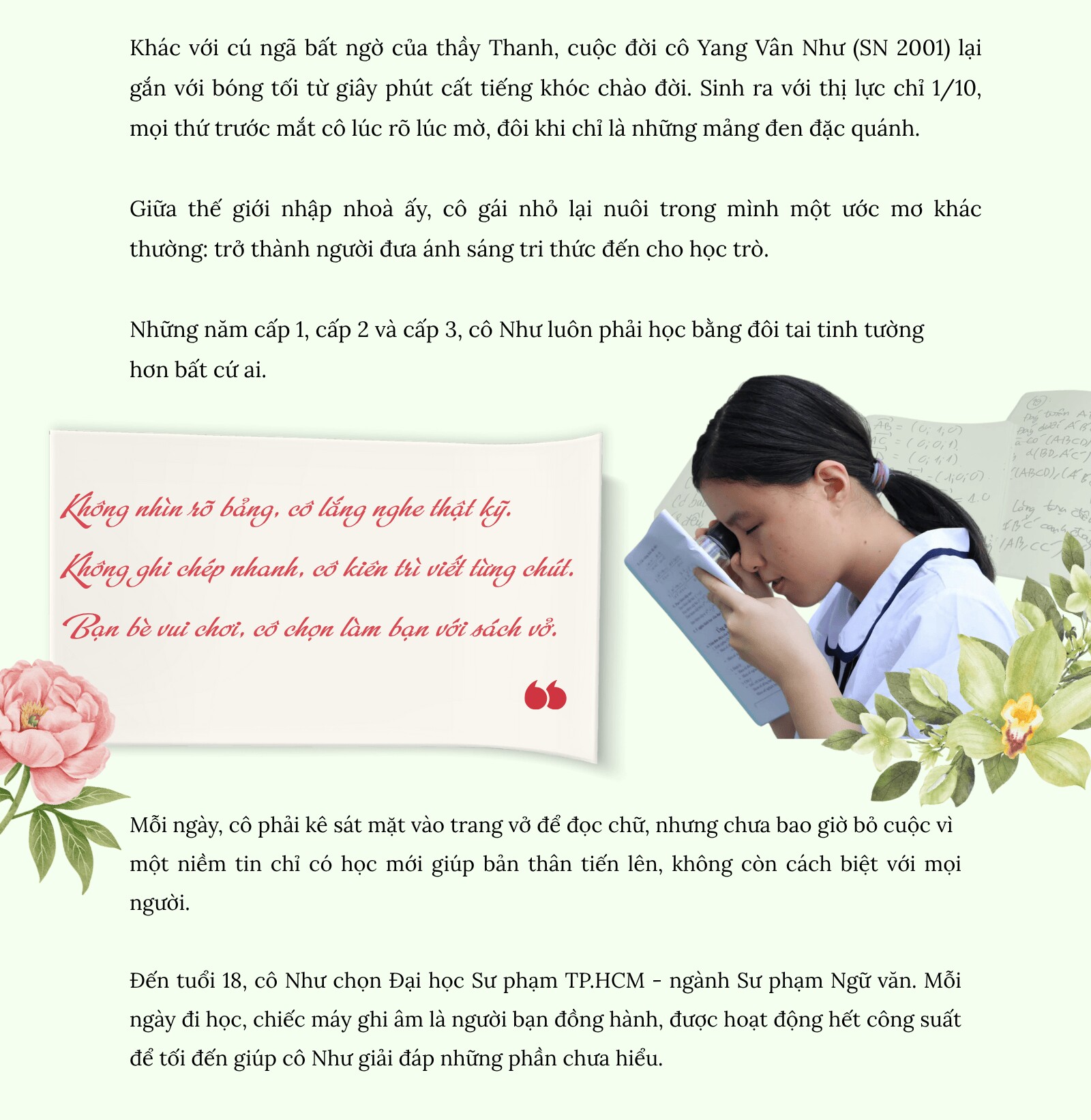 Sự sống đâm chồi từ những tổn thương, khi “người soi đường” kiên định vượt khó, gieo mầm xanh tri thức cho đời - 9