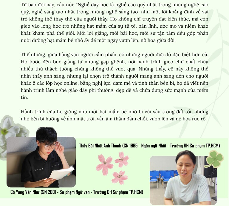 Sự sống đâm chồi từ những tổn thương, khi “người soi đường” kiên định vượt khó, gieo mầm xanh tri thức cho đời - 4