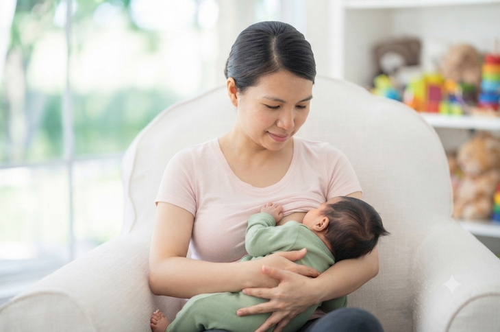 Kỳ kinh nguyệt đầu tiên sau sinh phụ thuộc lớn nhất vào việc mẹ có cho con bú sữa mẹ hay không.