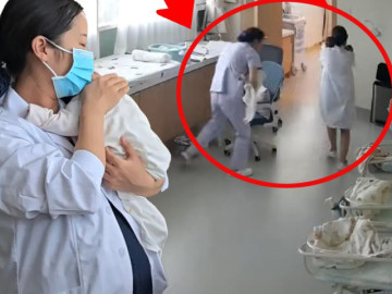Mang thai 37 tuần, nữ y tá vẫn ôm hai trẻ sơ sinh giữa trận động đất