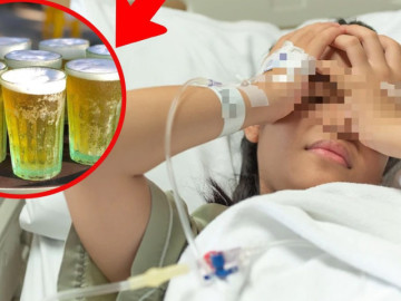 Người phụ nữ sốc khi mỡ máu tăng vọt vì uống bia thường xuyên