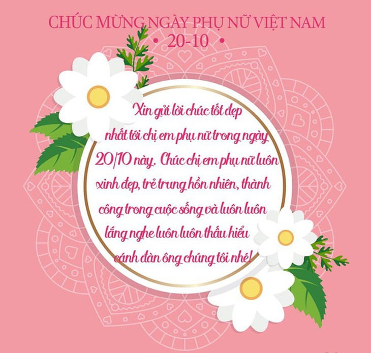 Những mẫu thiệp chúc mừng ngày Phụ nữ Việt Nam 20/10 đẹp nhất 2026 - 4
