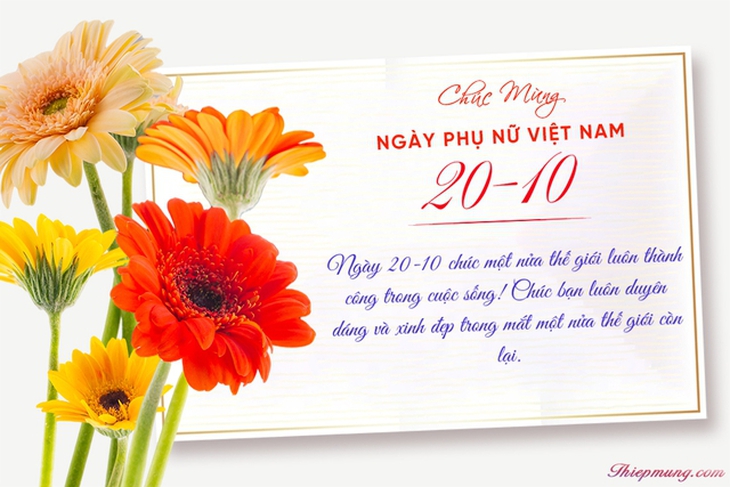 Những mẫu thiệp chúc mừng ngày Phụ nữ Việt Nam 20/10 đẹp nhất 2026 - 16