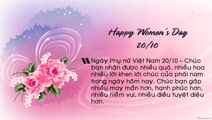 Những mẫu thiệp chúc mừng ngày Phụ nữ Việt Nam 20/10 đẹp nhất 2026 - 8