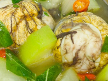 Loại quả bổ hơn trứng gà, béo hơn trứng vịt, đem nấu với bầu ngọt thanh, thơm ngon khó cưỡng
