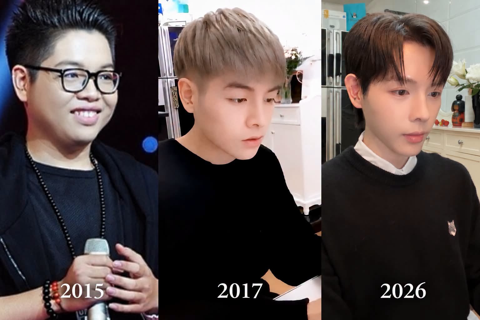 Đức Phúc khoe ngoại hình ở thời điểm quan trọng trong cuộc đời. Ảnh: Facebook
