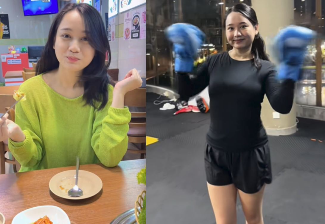 Diễn viên sinh năm 1998 hiện theo đuổi chế độ ăn uống, tập luyện khoa học, lấy sức khỏe làm ưu tiên hàng đầu thay vì tạo áp lực phải giảm cân thật nhanh như thời gian đầu mới gặp vấn đề về cân nặng.