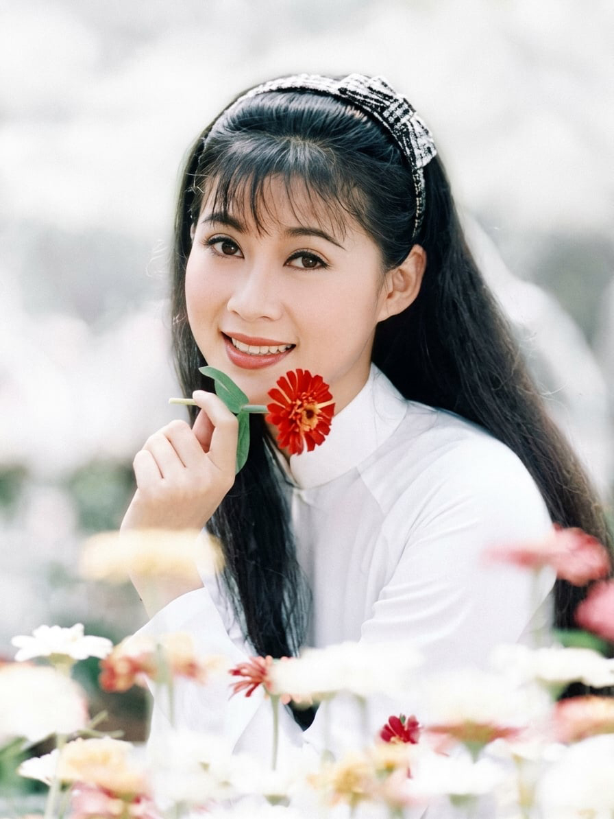 Nhà báo Lê Quang Thanh Tâm chia sẻ loạt ảnh chân dung của Diễm Hương trích từ kho lưu trữ báo Màn ảnh sân khấu. Bộ ảnh do các nhiếp ảnh gia nổi tiếng đương thời Đoàn Minh Tuấn và Hữu Tuấn thực hiện bằng máy phim.