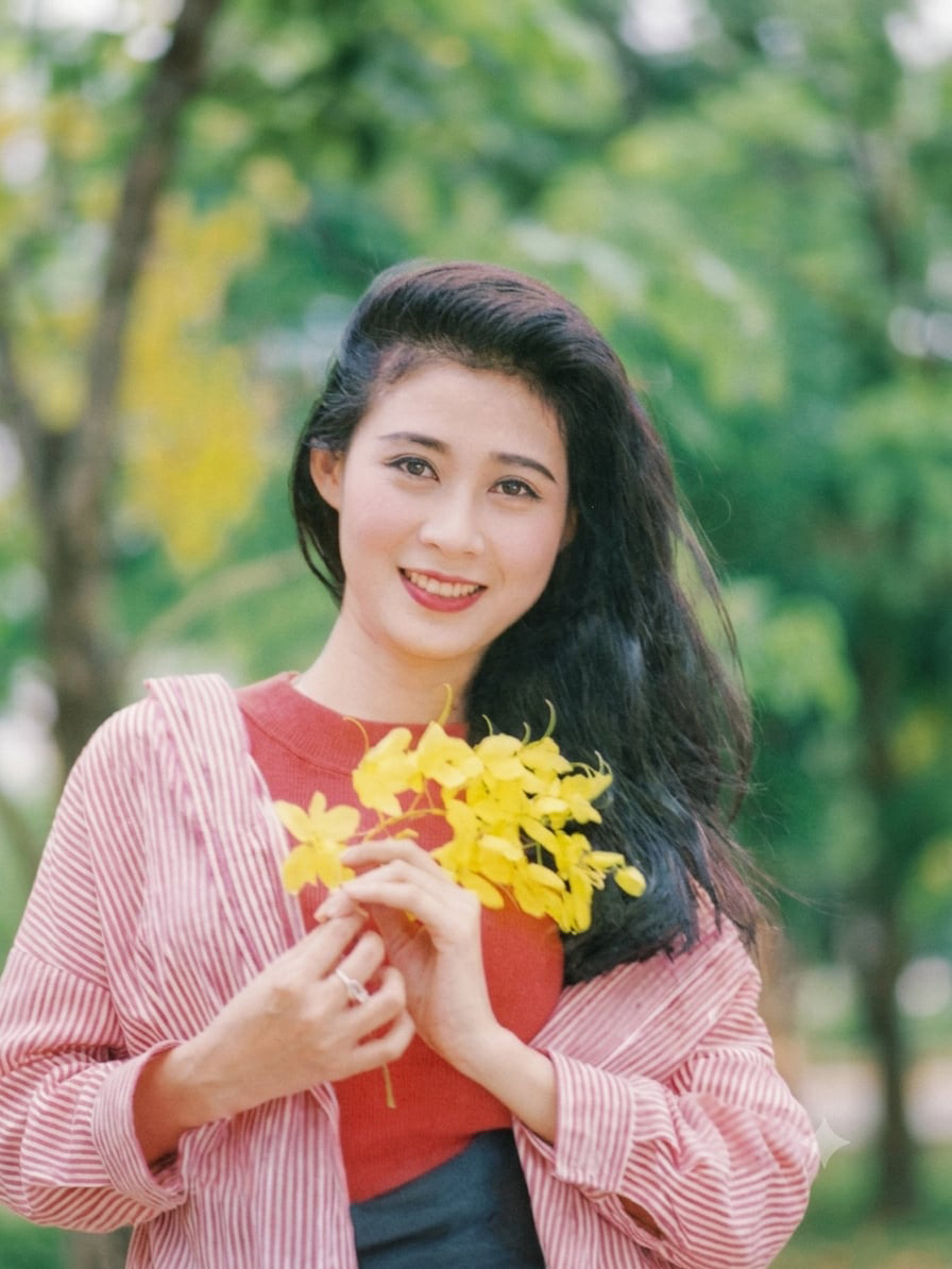 Đạo diễn Nguyễn Đạt Phi, bạn học thời trẻ, nhớ Diễm Hương điệu đà, tính cách hiền lành. Diện mạo thanh thoát của diễn viên tạo được thiện cảm ngay từ cái nhìn đầu tiên.