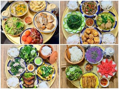 Mẹ đảm nấu cơm nhìn ngon đến nỗi nhiều người lầm tưởng ảnh AI, nhìn ai cũng muốn ăn thử
