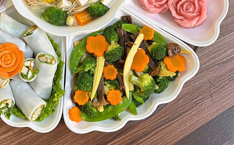 Nấm Lộc Nhung Xào Thập Cẩm.