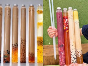 Bếp Eva - Trà sữa ống điếu gây sốt, người thích thú trải nghiệm, người kêu "hút hụt cả hơi", cách làm lại dễ bất ngờ