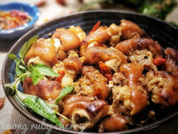 Bếp Eva - Nấu giả cầy nhiều người không làm điều này 2 lần bảo sao thịt không mềm nhừ hay sánh quyện