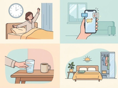 Trắc nghiệm tâm lý: Bạn thường làm gì sau khi thức dậy?