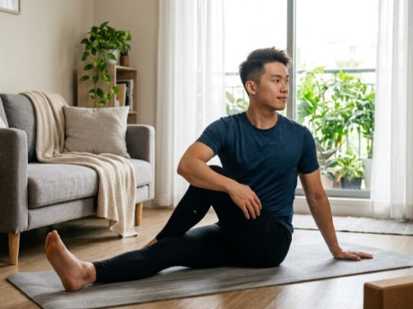 3 bài tập thư giãn cơ bắp giảm căng thẳng