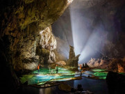 Lifestyle - Ngắm "ruộng bậc thang" xanh ngọc kỳ ảo dưới lòng đất ở Quảng Trị