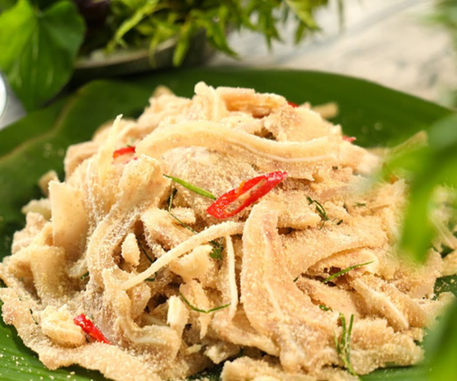 Nem tai thính thơm ngon