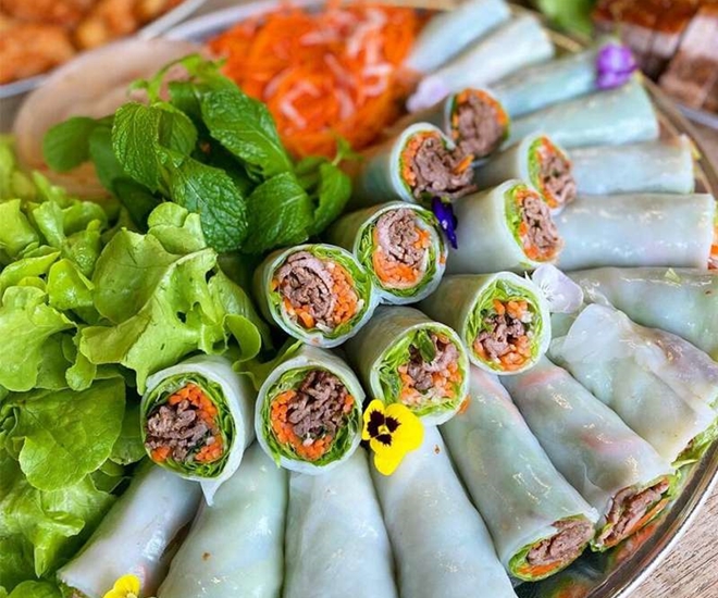 Phở cuốn là đặc sản Hà Nội