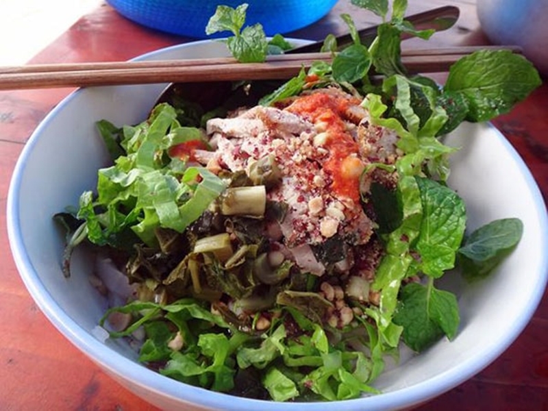 Phở chua Bắc Hà dùng sợi phở khác biệt
