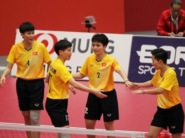 Lịch thi đấu Asiad 20 ngày 1/10: Cầu mây nữ tiếp đà thắng