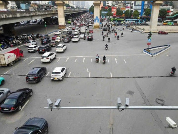 Hà Nội: Một xe máy bị Camera AI phát hiện hơn 40 lần vi phạm giao thông từ đầu năm đến nay