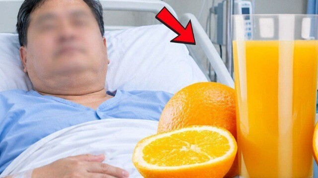 Uống 3 lít cam ép mỗi ngày, người đàn ông 48 tuổi mắc gan nhiễm mỡ nặng