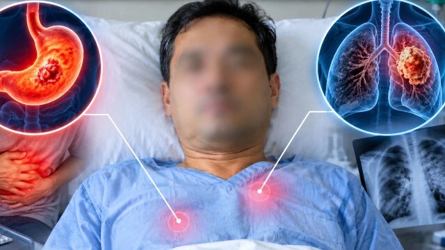 Tưởng đau dạ dày, người đàn ông bất ngờ mắc ung thư phổi giai đoạn cuối