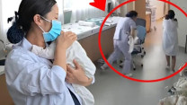 Mang thai 37 tuần, nữ y tá vẫn ôm hai trẻ sơ sinh giữa trận động đất