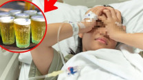 Người phụ nữ sốc khi mỡ máu tăng vọt vì uống bia thường xuyên
