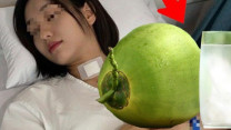 Cô gái 26 tuổi suýt tử vong vì uống 1 lít nước dừa mỗi ngày để giảm cân