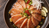Mê mẩn món cá hồi ngâm tương béo mềm, đậm đà khó cưỡng