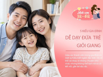 5 kiểu gia đình dễ nuôi dạy những đứa trẻ giỏi giang, tự tin và hạnh phúc