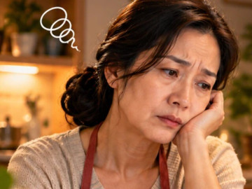 Mệt mỏi không nấu cơm, phản ứng của chồng con khiến tôi nín lặng