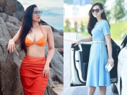 Giải trí - Mỹ nhân Hà Nội chăm mặc bikini khoe 3 vòng nóng bỏng, sinh con trai liền được chồng đại gia tặng xe sang 4 tỷ