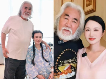 Giải trí - Vợ đáng tuổi cháu tuyên bố không cưới ông trùm vì tiền, chuẩn bị sinh con thứ 5 cho chồng U80