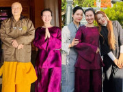 Giải trí - Ca sĩ Võ Hạ Trâm theo bố đi tu tập