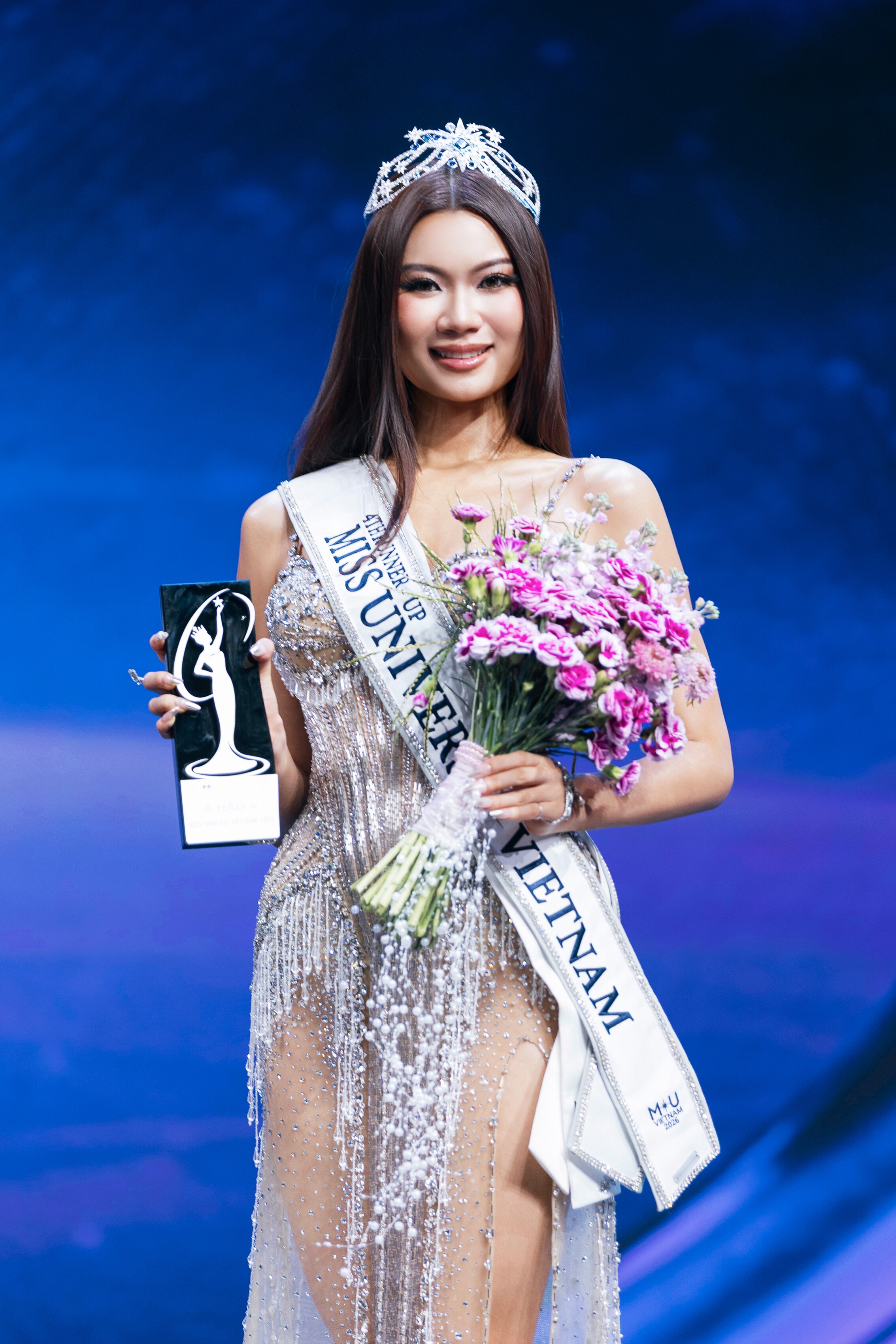 Trịnh Thị Hồng Đăng trở thành Á hậu 4 Miss Universe Vietnam 2026.